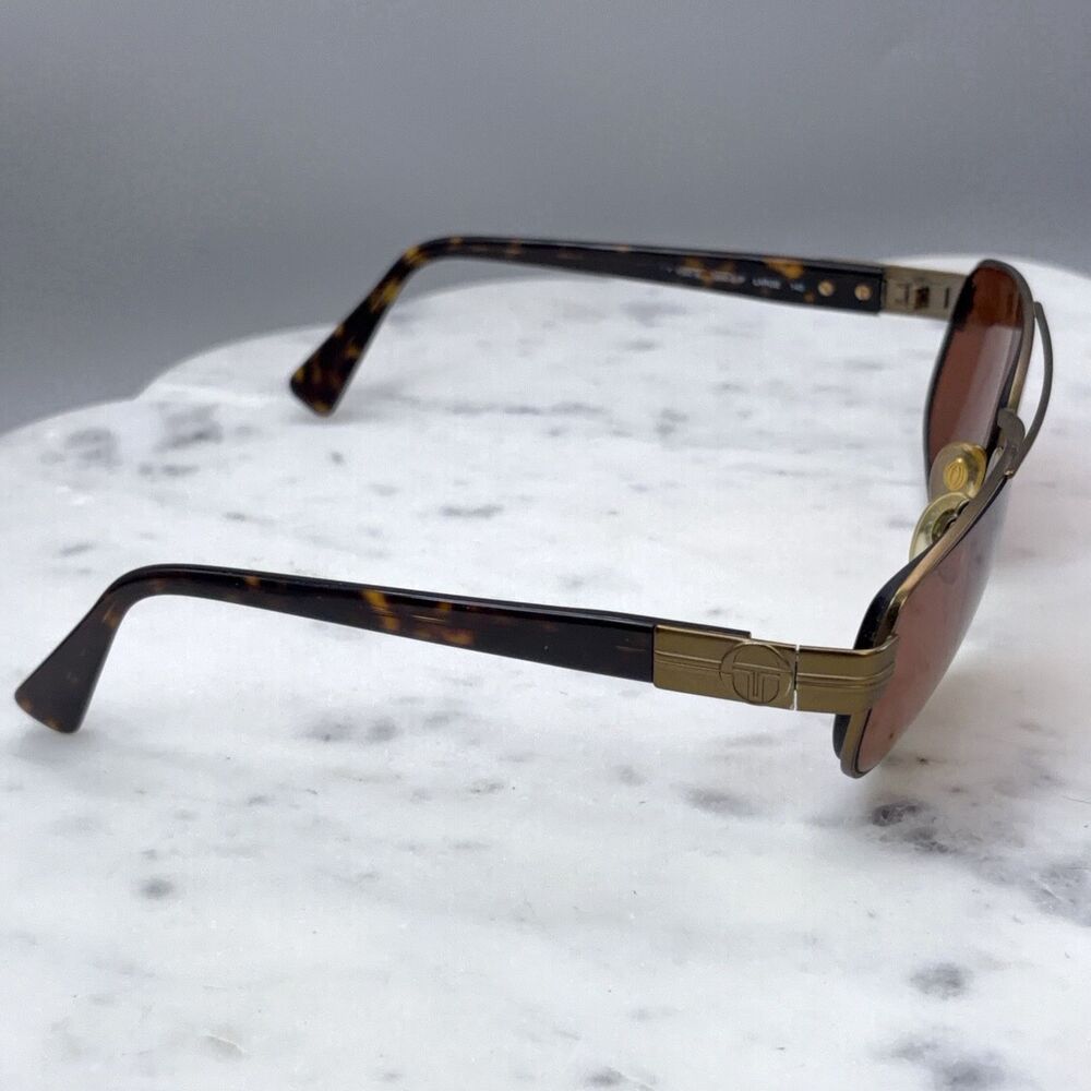 Sergio Tacchini ST 1060-S T8060-S-P Large Bronze Gold Sunglasses Frames Only 140 - Picture 4 of 10